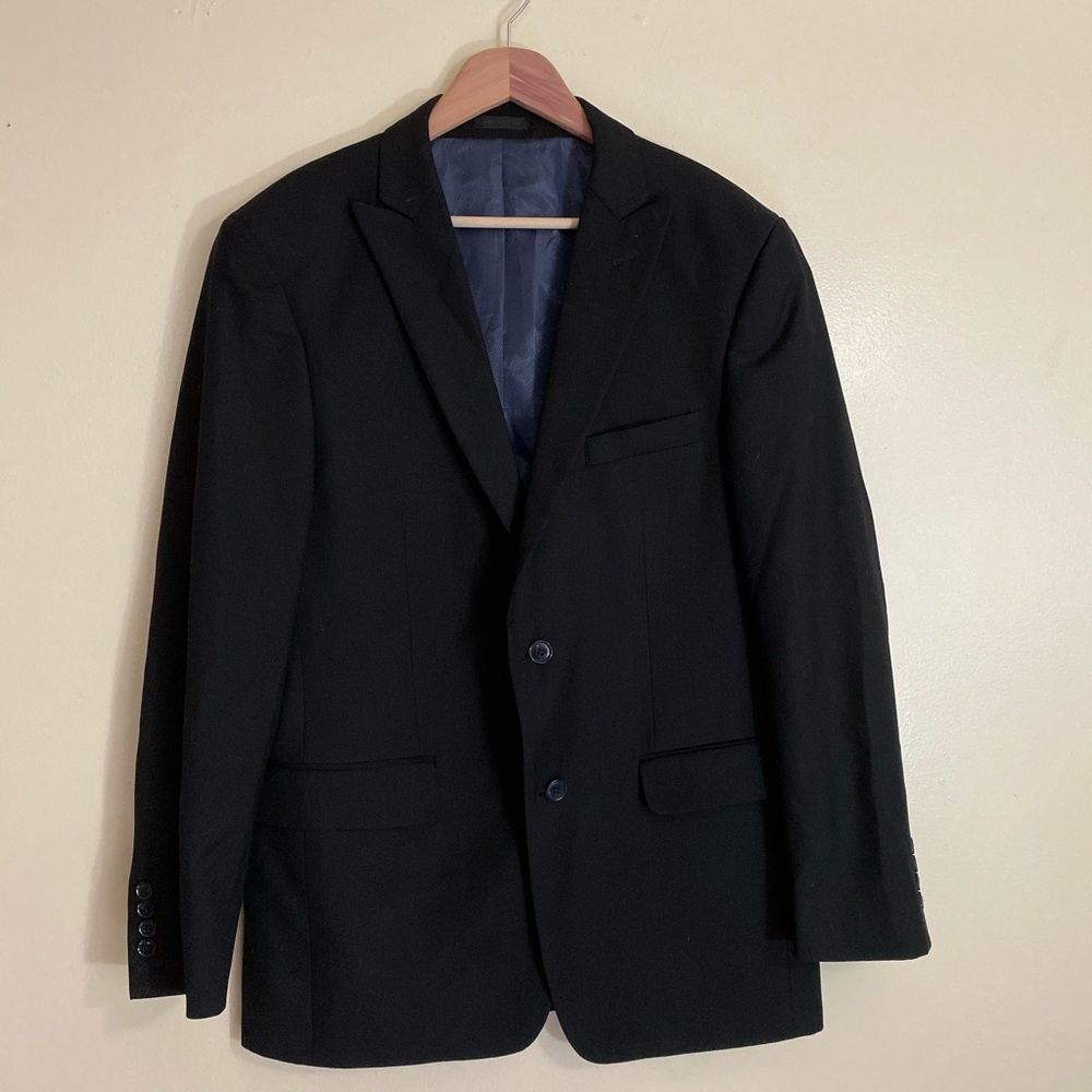 Gianfranco Ruffini Black Blazer / Suit Jacket